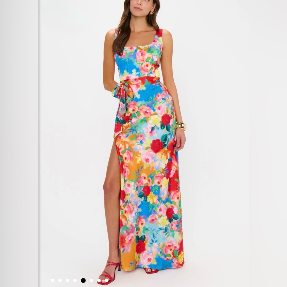 Show Me Your MuMu Multi-Color Floral Maxi Dress